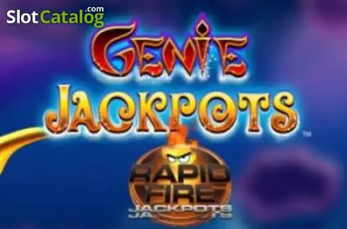 Genie Jackpots Rapid Fire Jackpots Λογότυπο