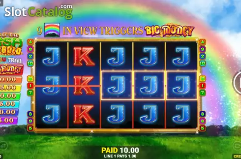Οθόνη5. Luck O' The Irish Go For Gold Κουλοχέρης