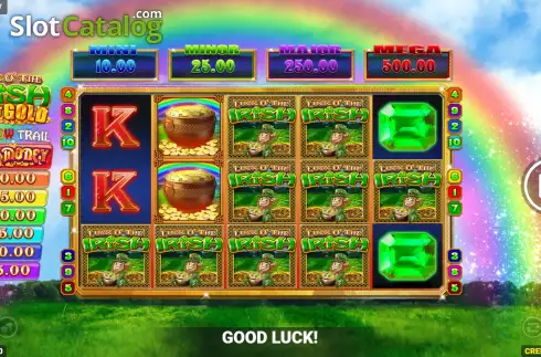 Οθόνη7. Luck O' The Irish Go For Gold Κουλοχέρης