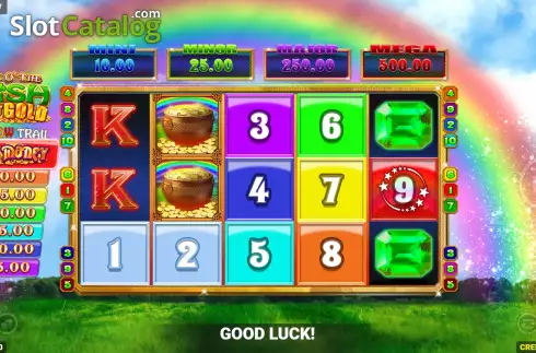 Οθόνη8. Luck O' The Irish Go For Gold Κουλοχέρης