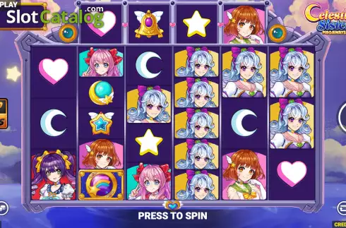 Οθόνη3. Celestial Sisters Megaways Κουλοχέρης 