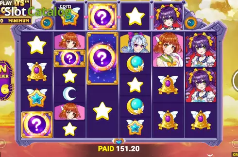 Οθόνη9. Celestial Sisters Megaways Κουλοχέρης 