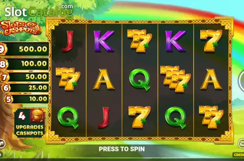 Οθόνη2. Slots O' Cashpots Κουλοχέρης 