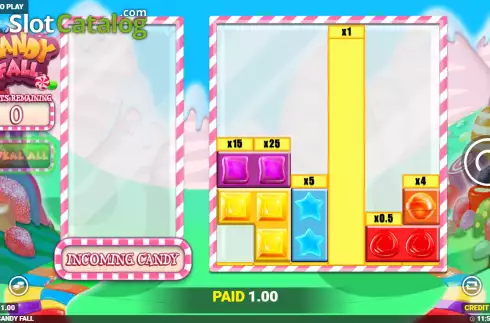 Οθόνη4. Candy Fall Κουλοχέρης