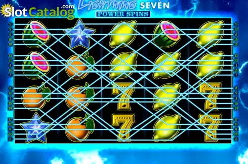 Οθόνη2. Lightning Seven Power Spins Κουλοχέρης