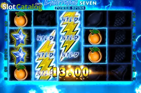 Οθόνη3. Lightning Seven Power Spins Κουλοχέρης