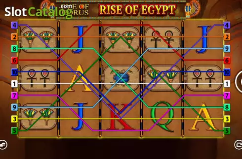 Οθόνη3. Eye of Horus Rise of Egypt Κουλοχέρης