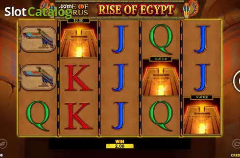 Οθόνη6. Eye of Horus Rise of Egypt Κουλοχέρης