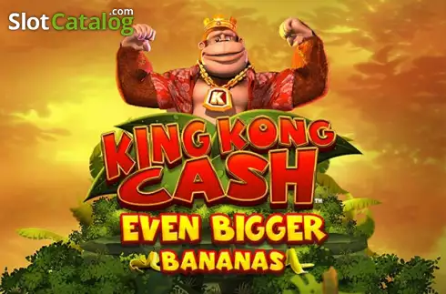 King Kong Cash Even Bigger Bananas Λογότυπο King Kong Cash Even Bigger Bananas Λογότυπο