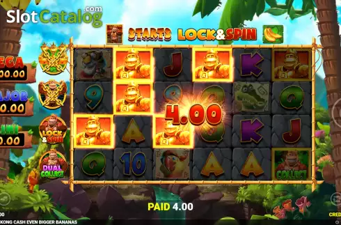 Οθόνη6. King Kong Cash Even Bigger Bananas Κουλοχέρης