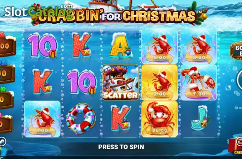 Οθόνη2. Crabbin for Christmas Κουλοχέρης