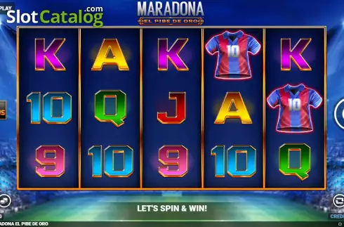 Οθόνη2. Maradona El Pibe De Oro Κουλοχέρης