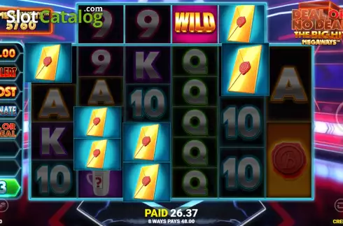 Οθόνη4. Deal Or No Deal The Big Hit Megaways Κουλοχέρης