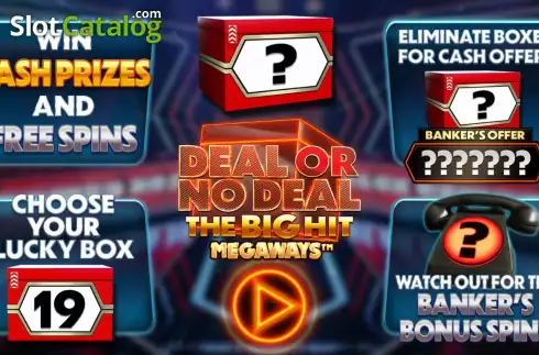 Οθόνη8. Deal Or No Deal The Big Hit Megaways Κουλοχέρης