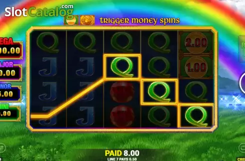 Οθόνη3. Luck O' The Irish Fortune Play 3 Κουλοχέρης