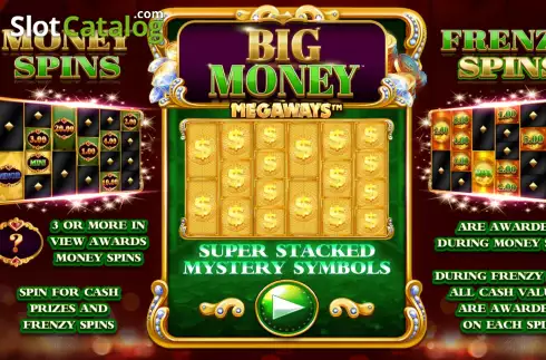 Οθόνη2. Big Money Megaways Κουλοχέρης 