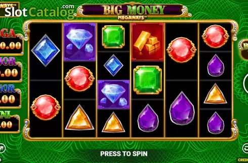 Οθόνη3. Big Money Megaways Κουλοχέρης 
