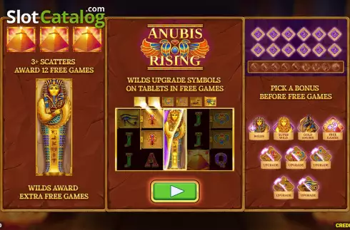 Οθόνη2. Anubis Rising Κουλοχέρης