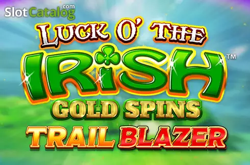 Luck O' The Irish Gold Spins Trail Blazer Λογότυπο Luck O' The Irish Gold Spins Trail Blazer Λογότυπο