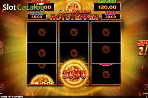 Οθόνη3. Cash Strike Hotstepper Κουλοχέρης