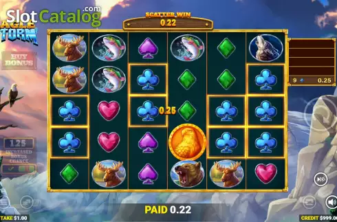 Οθόνη4. Eagle Storm Κουλοχέρης 