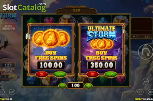 Οθόνη6. Eagle Storm Κουλοχέρης 