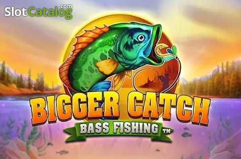 Bigger Catch Bass Fishing Λογότυπο Bigger Catch Bass Fishing Λογότυπο