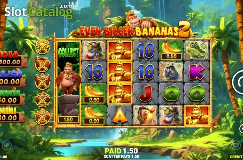 Οθόνη3. King Kong Cash Even Bigger Bananas 2 Κουλοχέρης 
