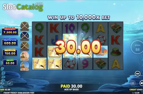 Οθόνη6. Fishin' Frenzy Even Bigger Fish Κουλοχέρης