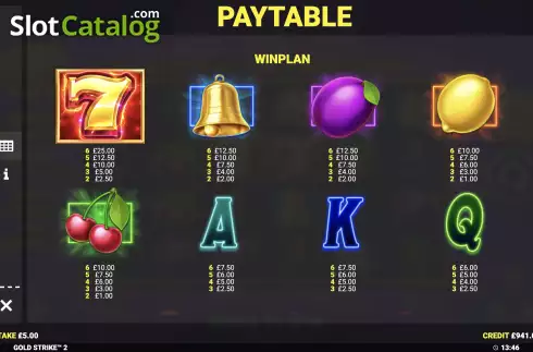 Οθόνη9. Gold Strike II Κουλοχέρης