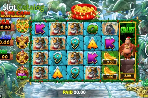 Οθόνη5. King Kong Christmas Even Bigger Bananas Κουλοχέρης 