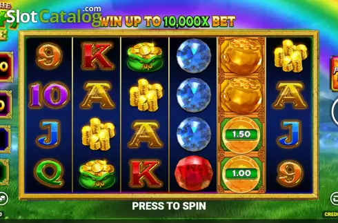 Οθόνη2. Luck O' The Irish Strike Κουλοχέρης 