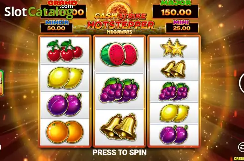 Οθόνη2. Cash Strike Hotstepper Megaways Κουλοχέρης