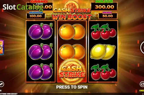 Οθόνη2. Cash Strike Win Boost Κουλοχέρης