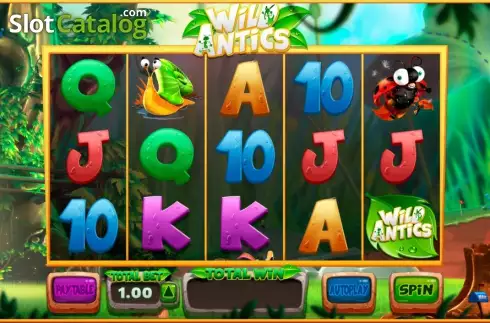 Οθόνη2. Wild Antics Κουλοχέρης