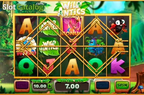 Οθόνη4. Wild Antics Κουλοχέρης