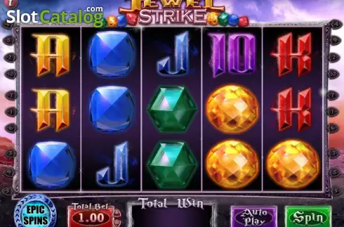 Οθόνη 1. Jewel Strike Κουλοχέρης