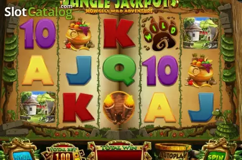 Οθόνη 2. Jungle Jackpots Κουλοχέρης