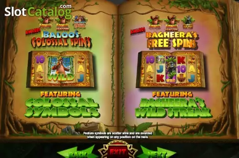 Πίνακας πληρωμών 3. Jungle Jackpots Κουλοχέρης
