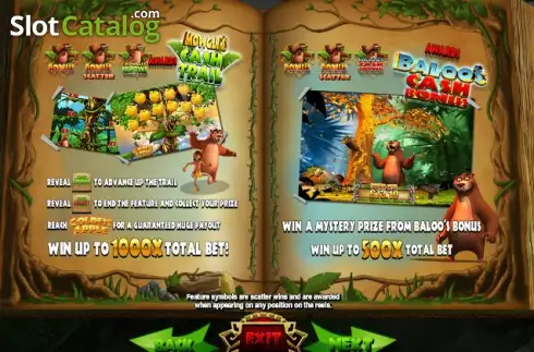 Πίνακας πληρωμών 4. Jungle Jackpots Κουλοχέρης
