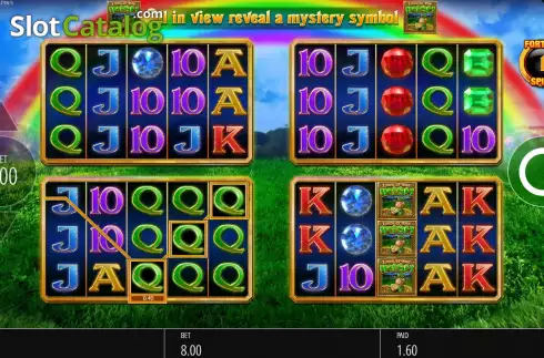 Οθόνη7. Luck O' The Irish Fortune Spins Κουλοχέρης