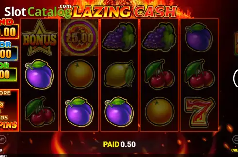 Οθόνη3. Blazing Cash (Blueprint) Κουλοχέρης