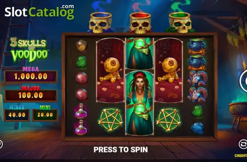 Οθόνη2. 3 Skulls of Voodoo Κουλοχέρης