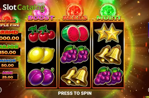 Οθόνη2. Cash Strike Triple Fire Κουλοχέρης 