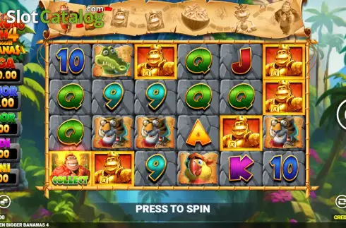 Οθόνη2. King Kong Cash Even Bigger Bananas 4 Κουλοχέρης