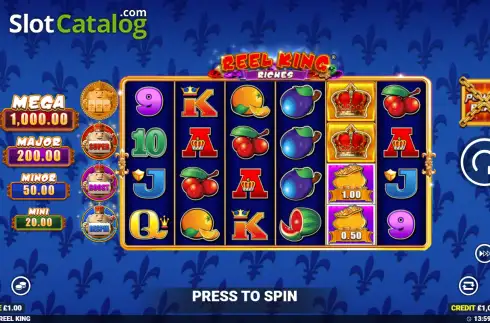 Οθόνη2. Reel King Riches Κουλοχέρης 