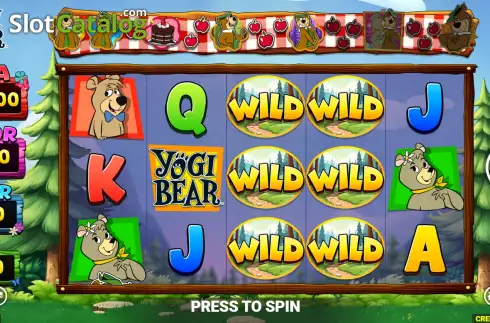 Οθόνη2. Yogi Bear Κουλοχέρης