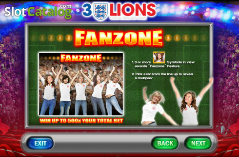 Οθόνη8. 3 Lions Κουλοχέρης