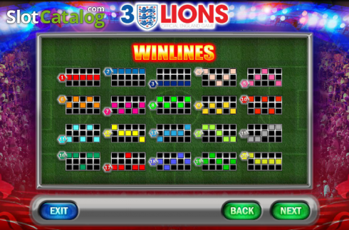 Οθόνη9. 3 Lions Κουλοχέρης