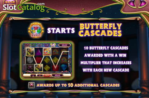 Οθόνη5. Bejeweled Cascades Κουλοχέρης